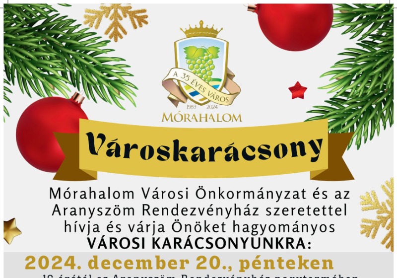 Meghívó Városkarácsonyra