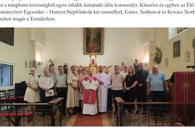 Megújult egyházi Képviselő Testület