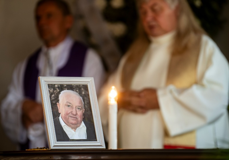 Csáki Béla búcsúztatása