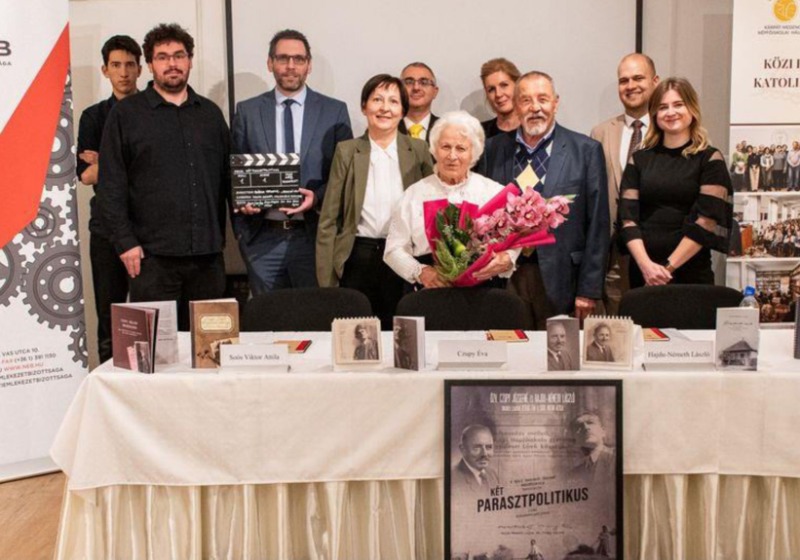 Megmaradtak hű magyarnak – Két parasztpolitikus dokumentumfilm  bemutató