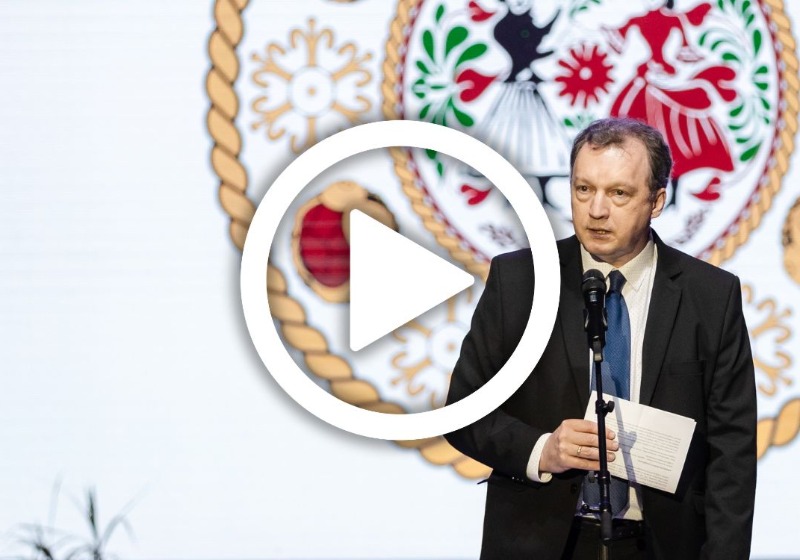 Dr. Árendás Péter megnyitója az Élő Hagyományunk II. Kösöntyű találkozón